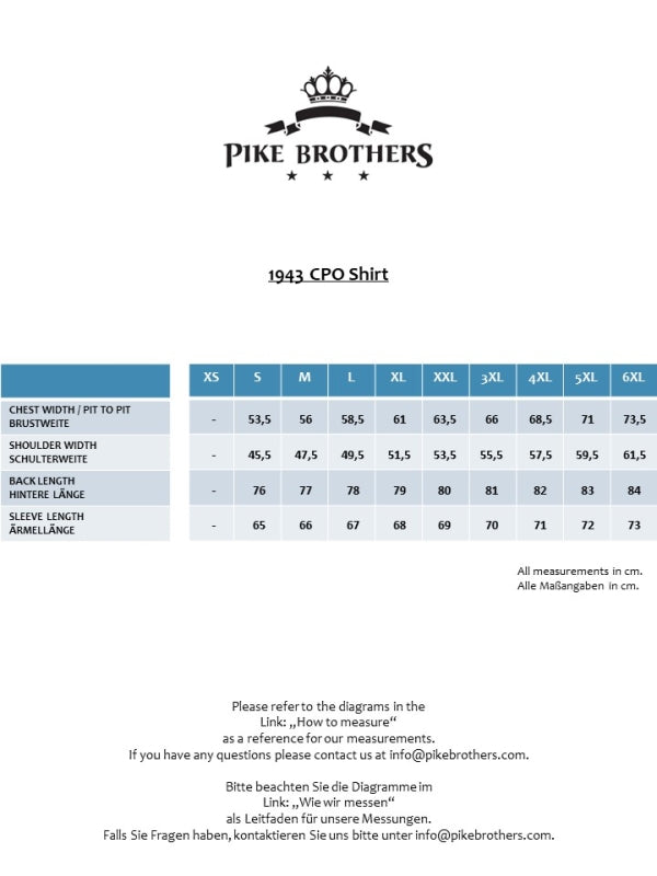 Pike Brothers 1943 CPO Shirt Tijuana brown