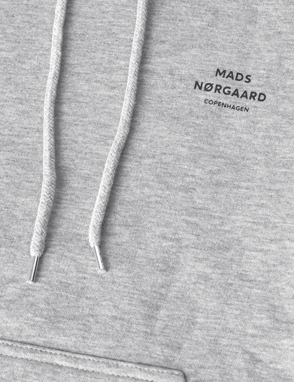 MADS NØRGAARD Standard Hoodie Logo Sweat HW24