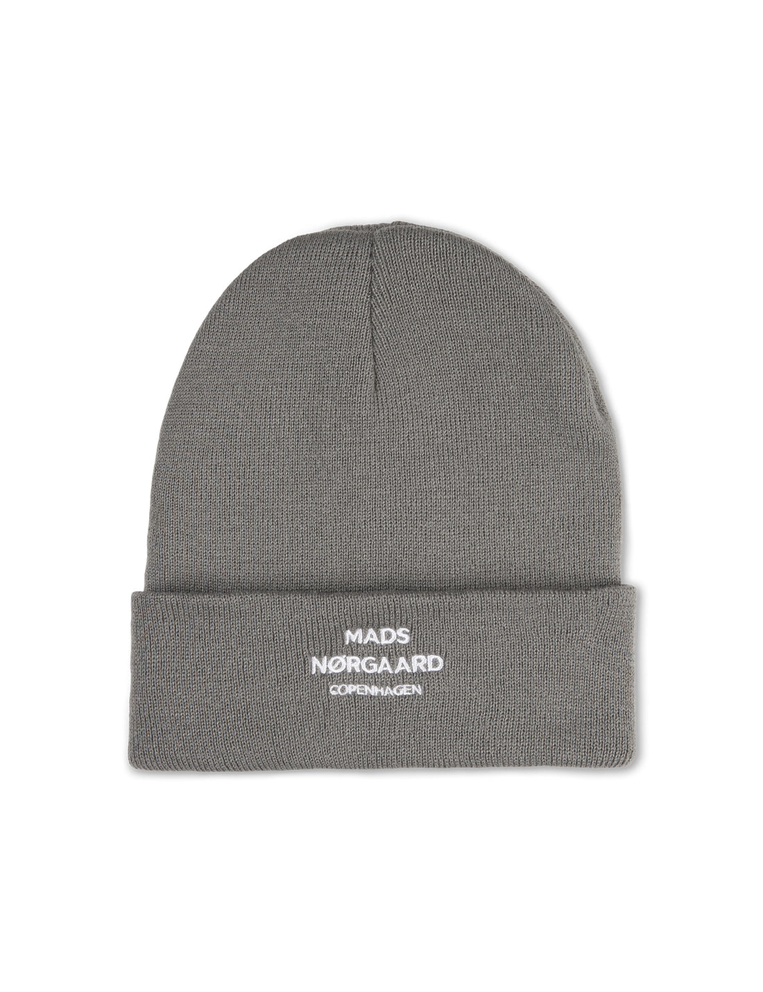 Mads Nørgaard Isak Logo Ambas Beanie in Asphalt