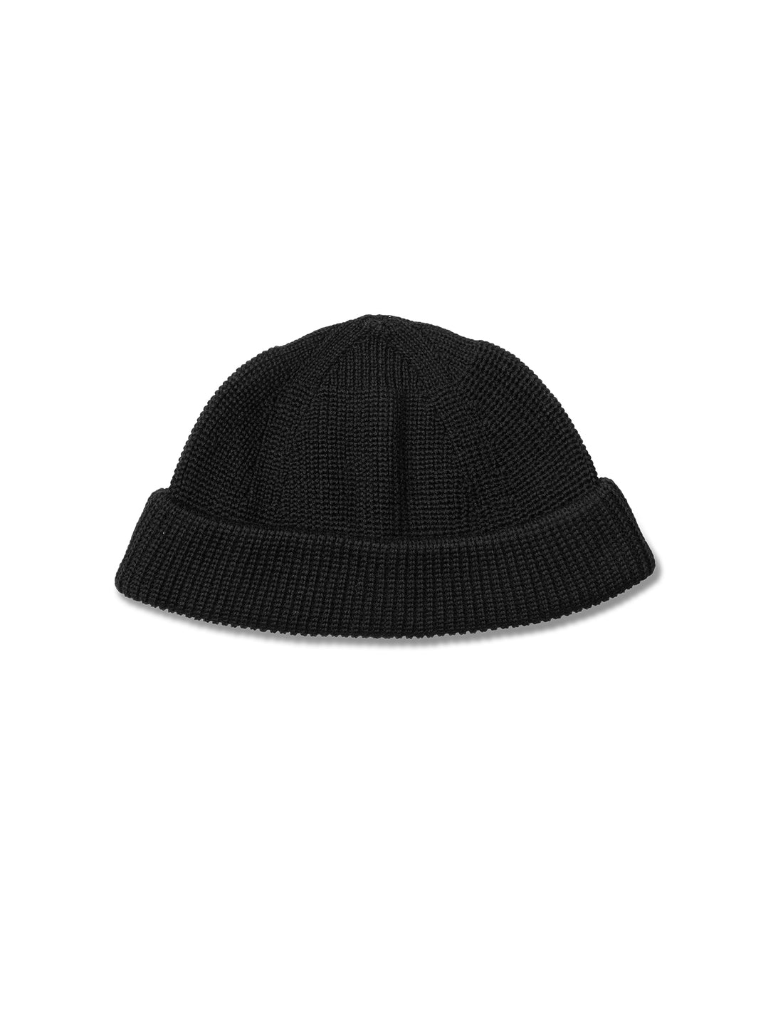 Mads Nørgaard Wool Otto Beanie in Schwarz