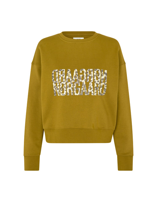 Mads Nørgaard Organic Sweat Tilvina Sweatshirt in Plantation