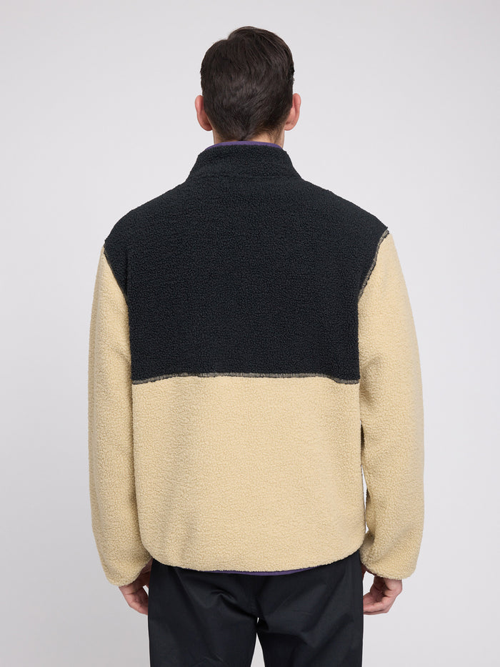 Mazine Color Block Teddy-Fleece Jacket (Herren)