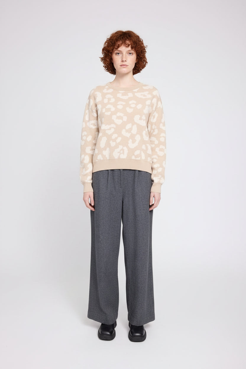 Mazine Leo Jacquard Knit Jumper