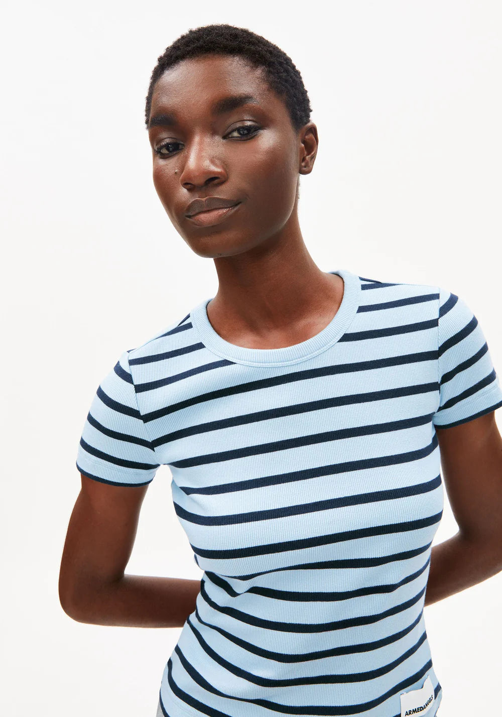 Armedangels Damen KARDAA STRIPE T-SHIRT