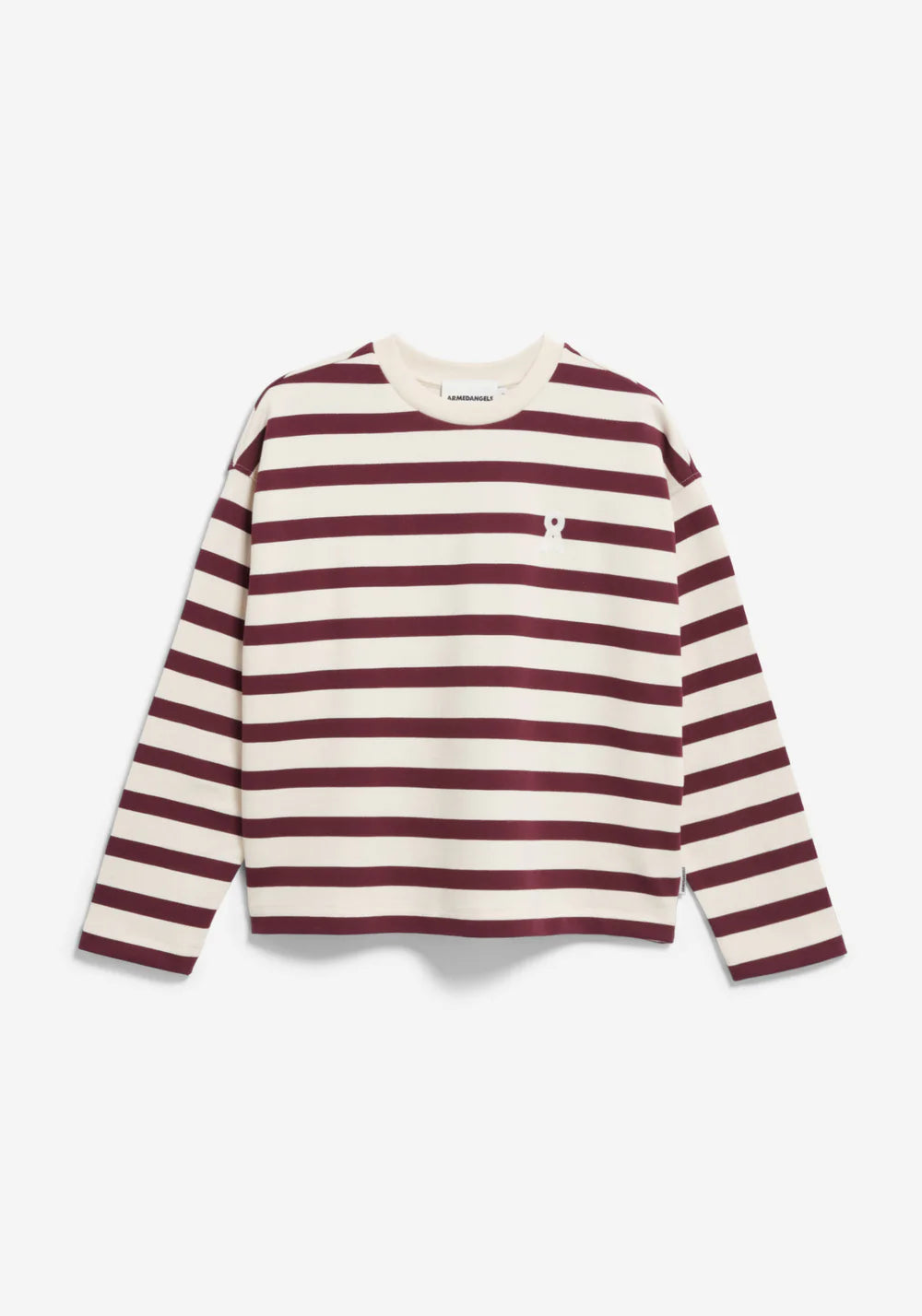 Armedangels ICONIC Å FRANKAA BOLD Sweatshirts in undyed-dark cranberry