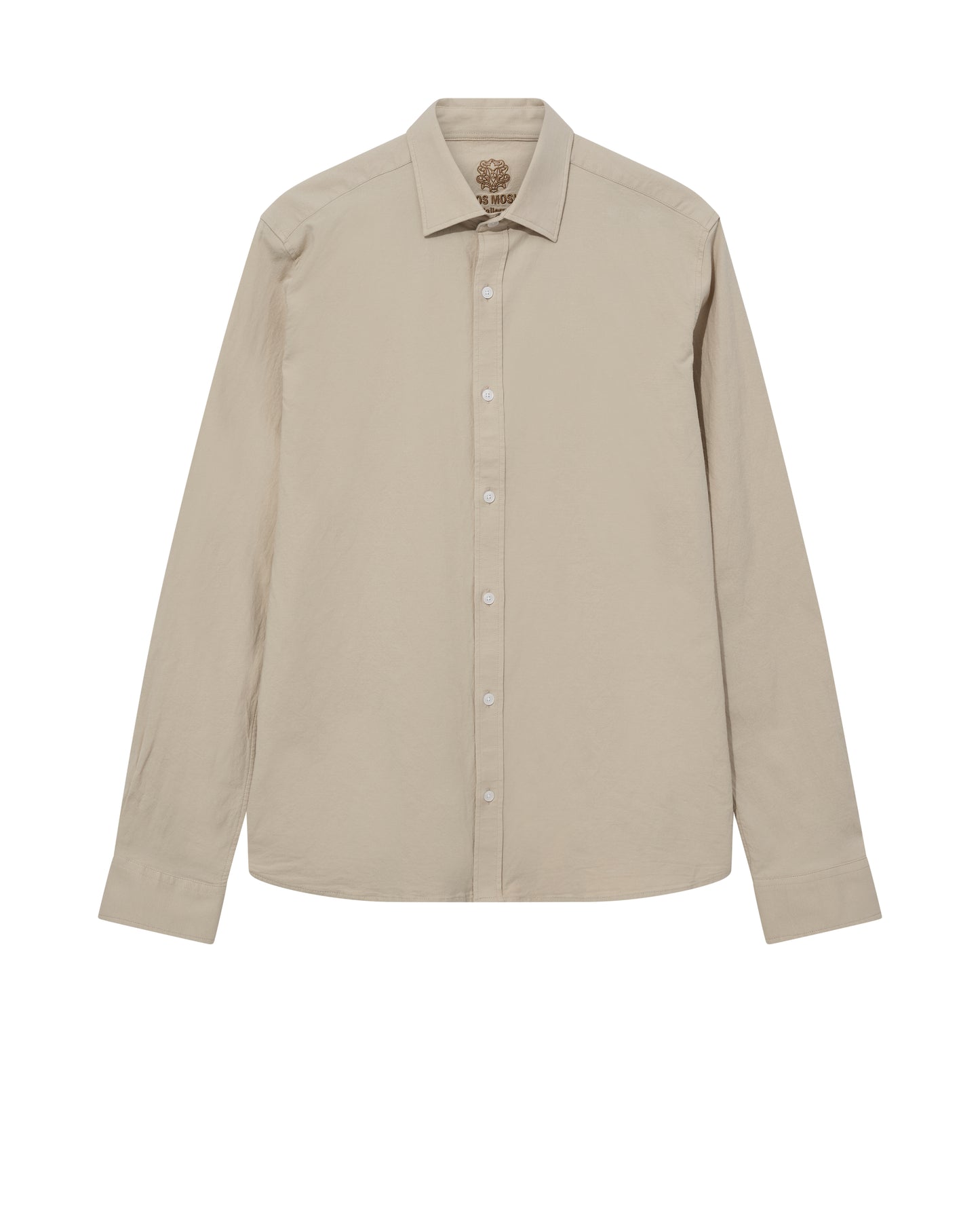 Mos Mosh Gallery MMGMarco Oxford Shirt in Chateau Gray