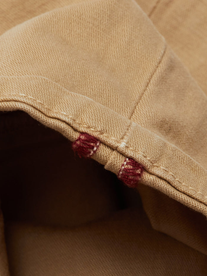 Blue de Gênes Menzo Dobby Chino Khaki