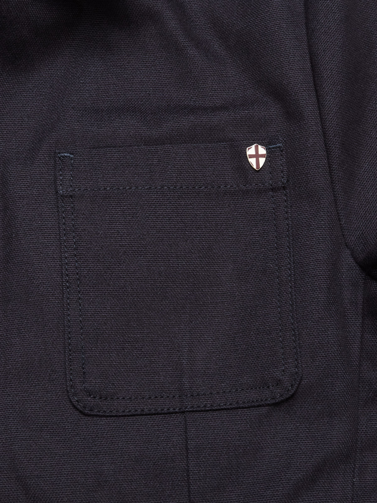 Blue de Gênes Amos Blazer in Dark Navy