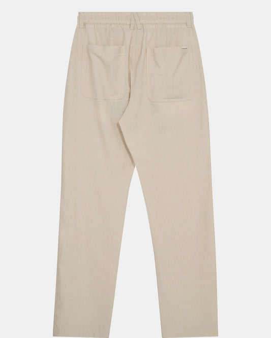 ANERKJENDT AKJAN COT/LINEN ELA PANTS