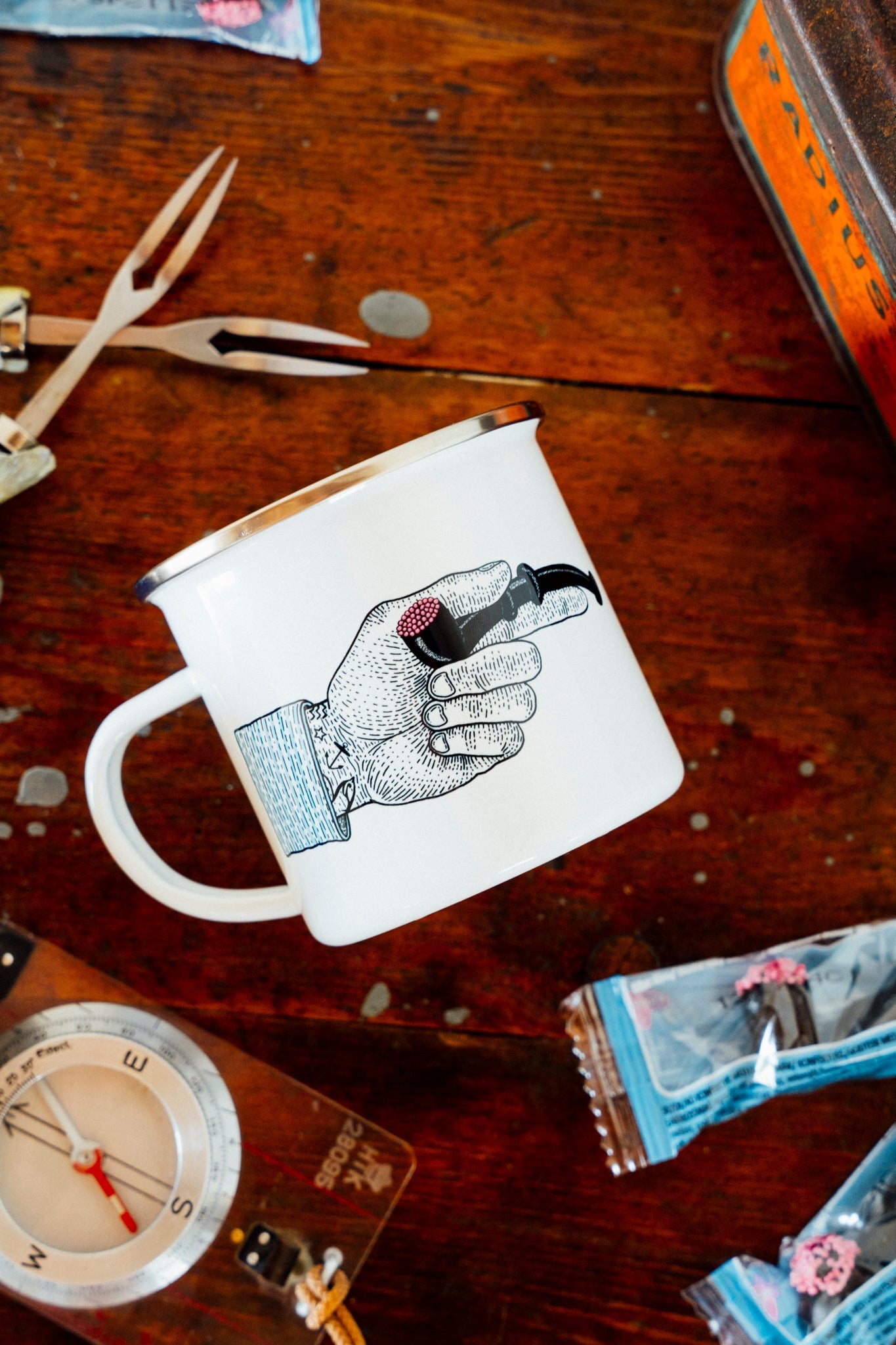Lakor Skipper's 10 Years Enamel Mug