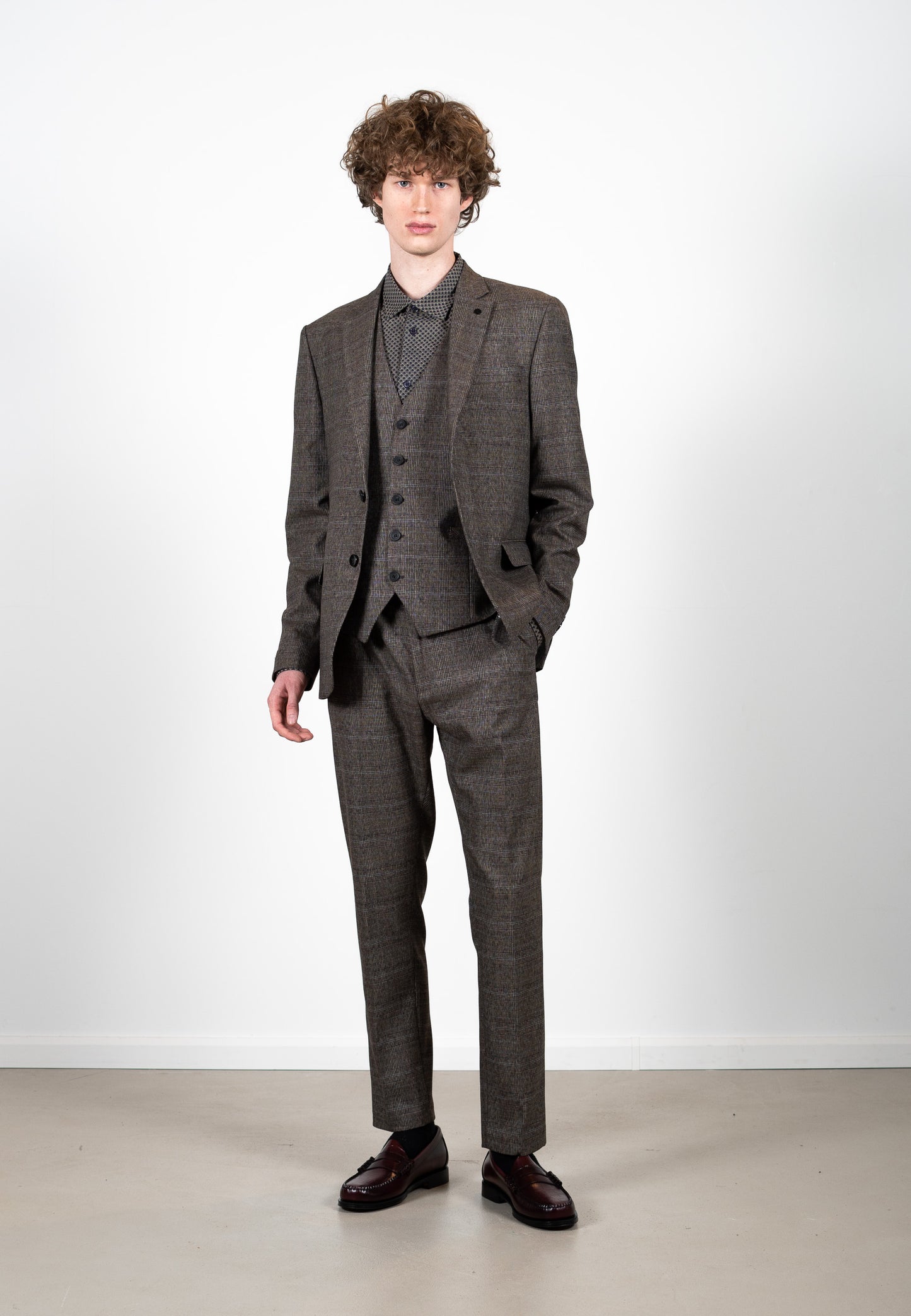 Clean Cut Copenhagen Milano XO Sebastian Pants in Dark-Grey-Check