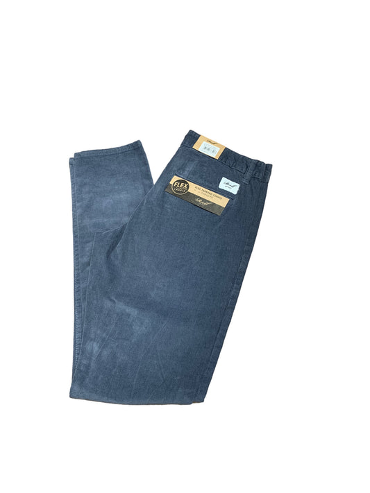 REELL Flex Tapered Chino in 1304-Baby-Cord-Grey-Blue