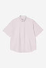 CARHARTT WIP S/S Braxton Shirt FS26 in Gentle Purple/Wax