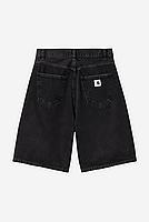 Carhartt WIP W' Brandon Short 'Smith' Denim in Blue sand bleached
