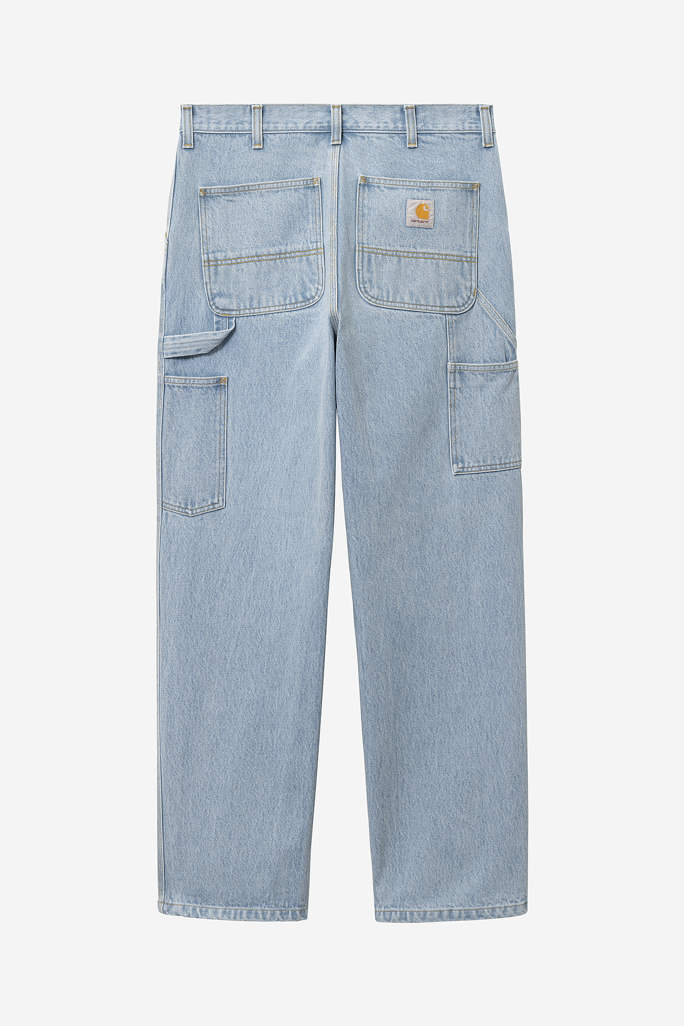 Carhartt WIP Single Knee Pant 100% Cotton rinsed and heavy stone bleached Smith Denim