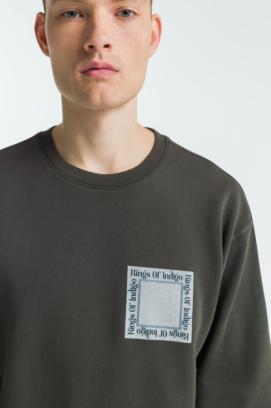 Kings Of Indigo NEIL Sweatshirt in PEAT
