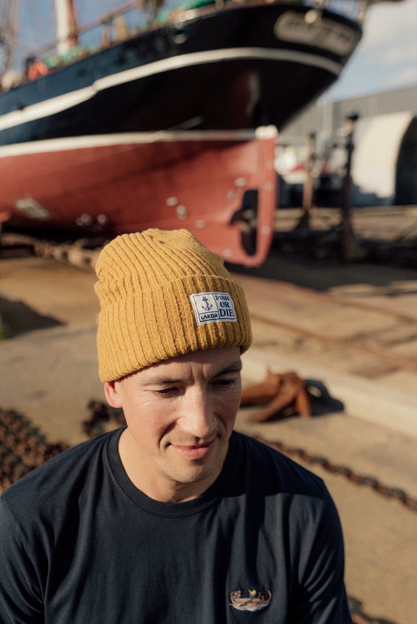 Lakor Fish or Die Beanie