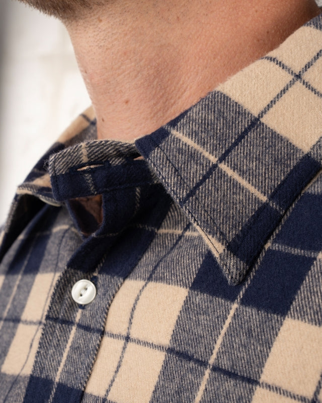 Pike Brothers 1937 Roamer Shirt blue flannel