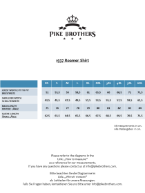 Pike Brothers 1937 Roamer Shirt blue chambray