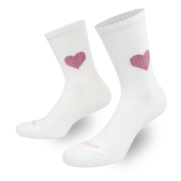 Patron Glitzerliebe Socken in Pink