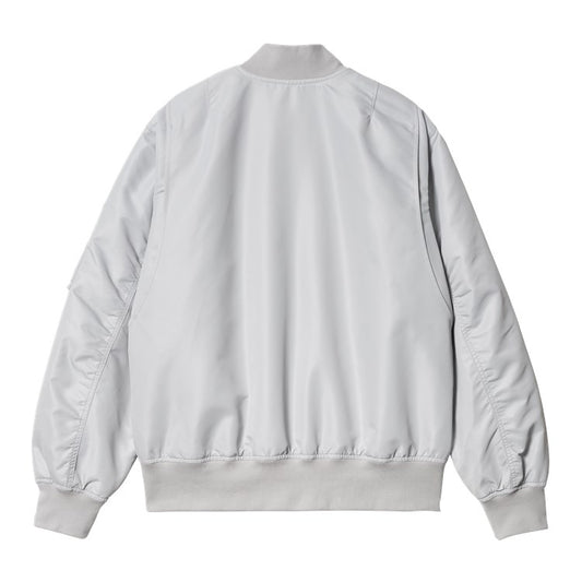 CARHARTT WIP W' Otley Bomber 100% Nylon Twill in Sonic Silver