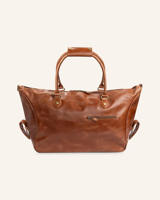 Buckle & Seam Linwood – cognac front