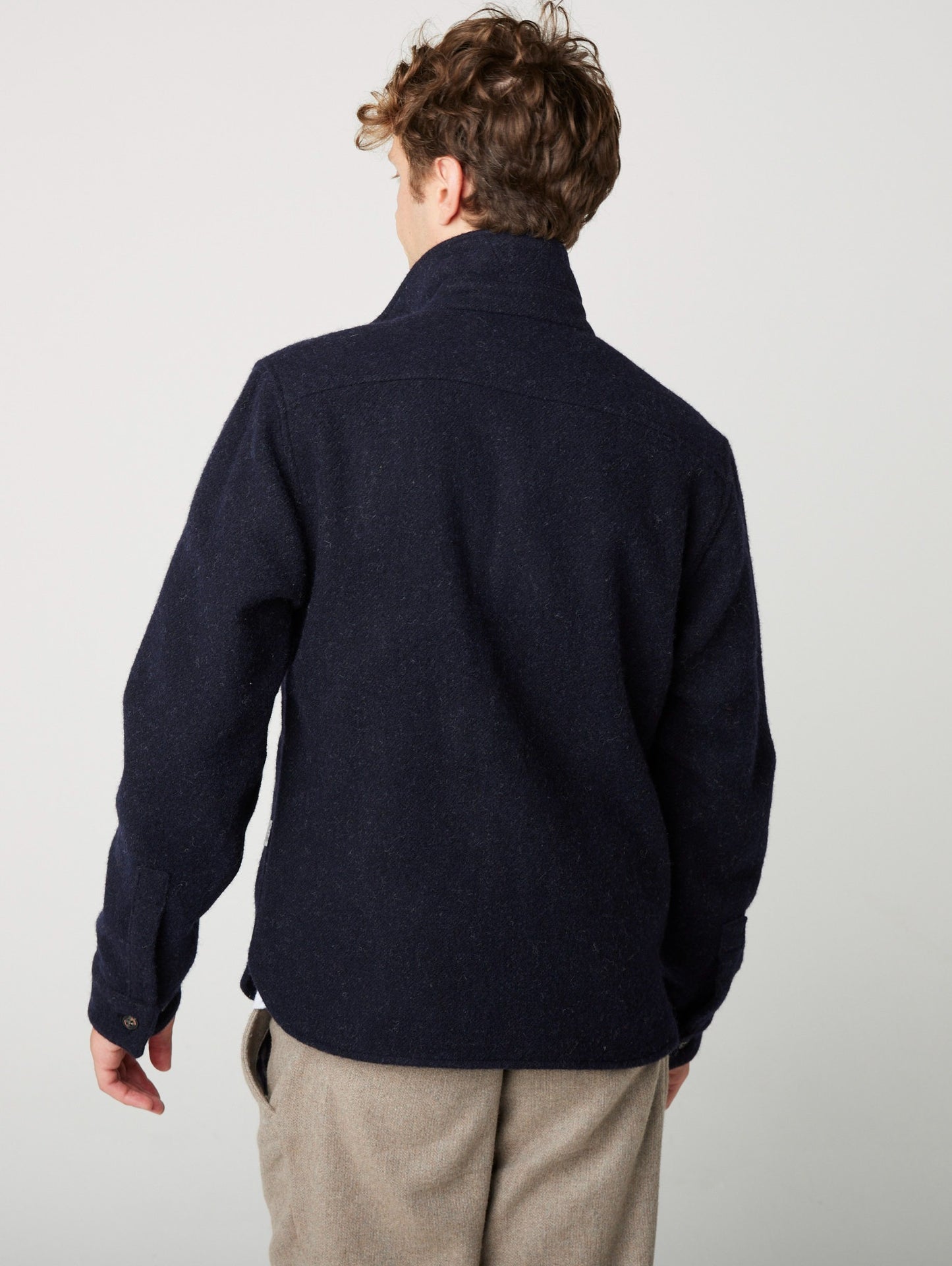 Peregrine Dexter Overshirt in Dunkelblau
