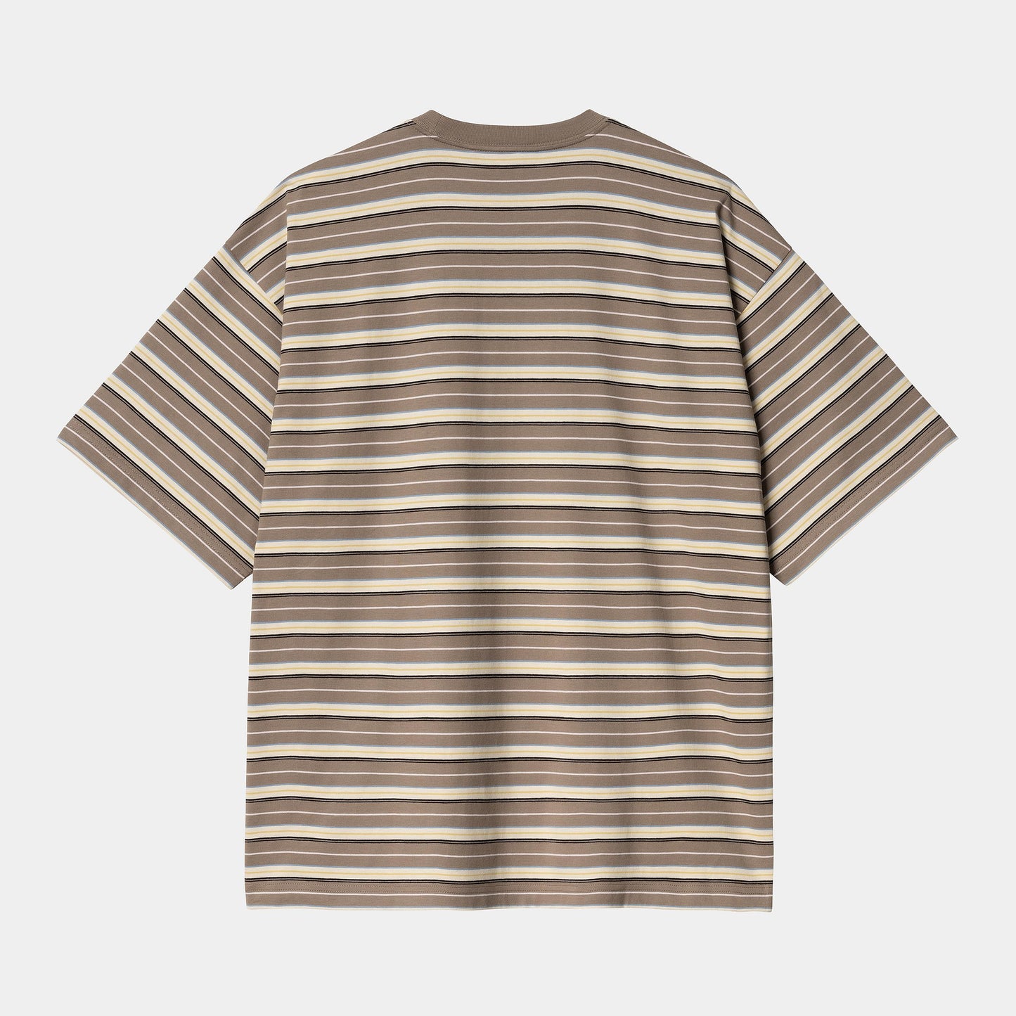 CARHARTT WIP S/S Nathan T-Shirt in Nathan Stripe Branch