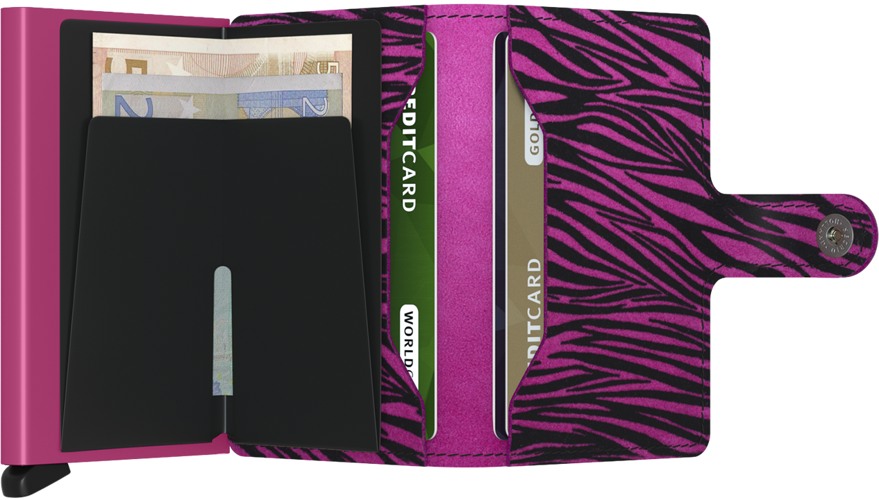 SECRID MINIWALLET Zebra