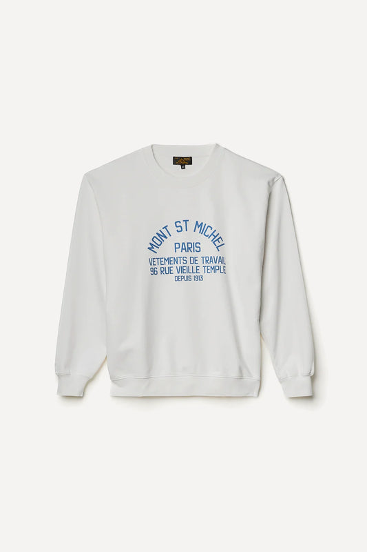 Le Mont St Michel SARMIE - UNISEX MARAIS SWEAT in WHIBLU