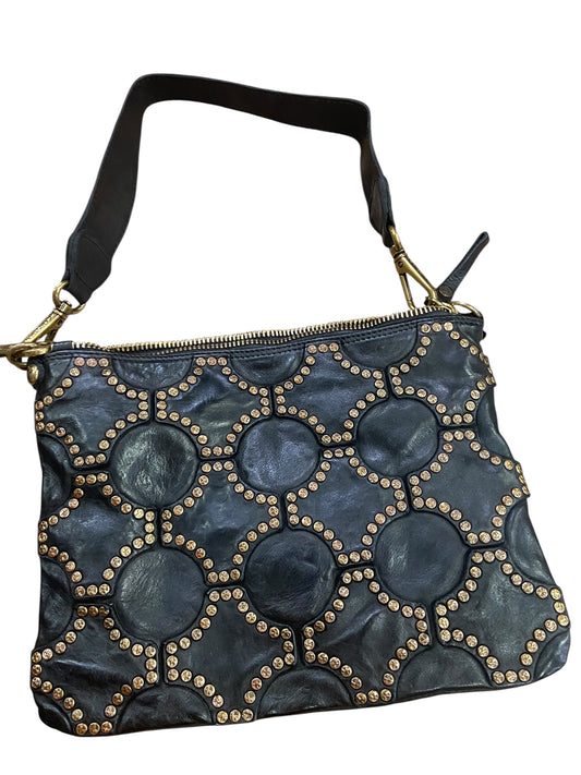 Campomaggi Margot M - SHOULDER BAG COW.+CROSS PATCHES+STUDS