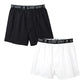 Cleptomanicx Lousy Livin 2Pack Boxershorts in Schwarz/Weiß