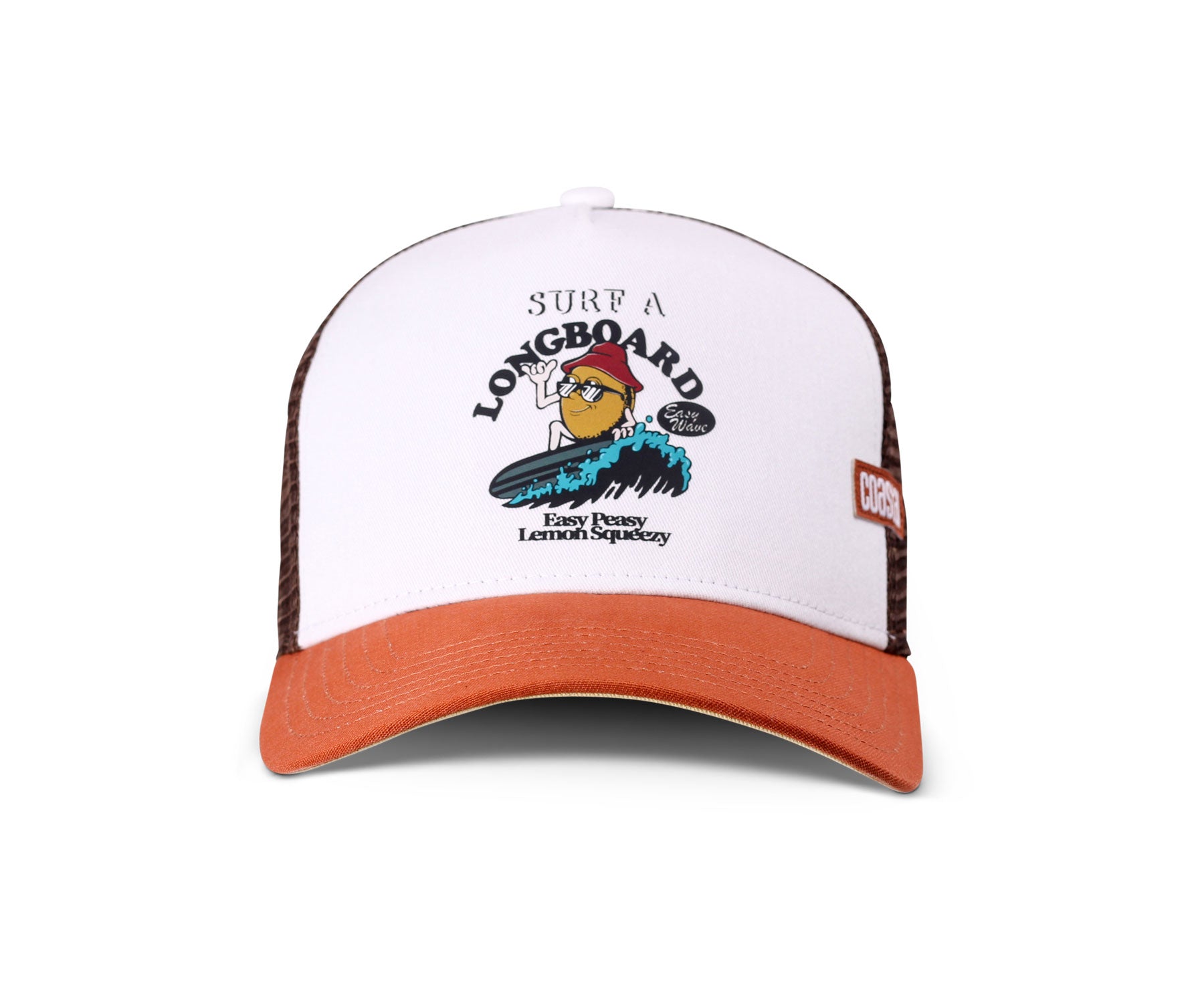 Coastal Trucker Cap HFT Easy Lemon