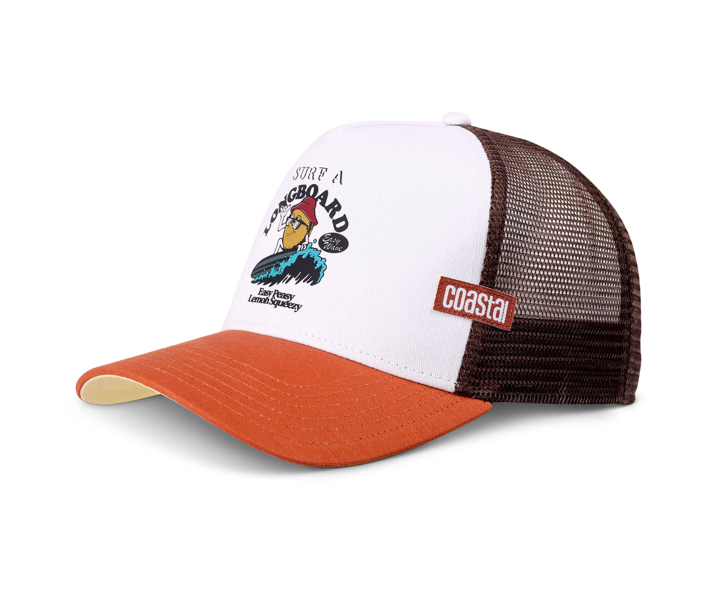 Coastal Trucker Cap HFT Easy Lemon