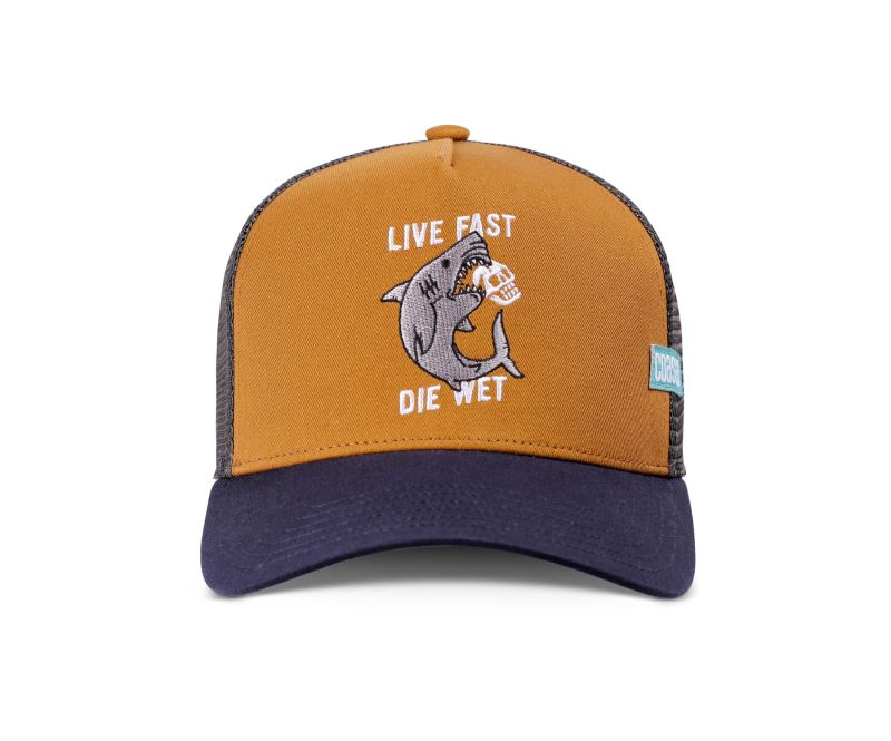 Coastal Trucker Cap HFT Die Wet