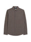 Ben Sherman LS SIGNATURE GINGHAM SHIRT in Bronze