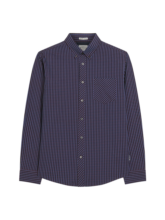 Ben Sherman LS SIGNATURE GINGHAM SHIRT in Rot