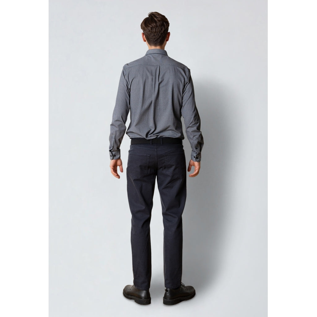 Clean Cut Copenhagen Clean Formal AOP Stretch Shirt L/S