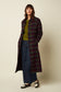 King Louie Arabella Coat Vera Check Damen HW26 in Porto Red