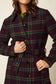 King Louie Arabella Coat Vera Check Damen HW26 in Porto Red