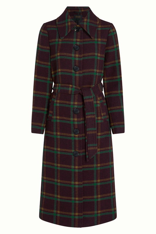 King Louie Arabella Coat Vera Check Damen HW26