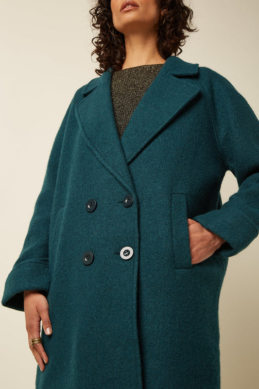 King Louie Amelie Coat Long Kennedy Damen HW26