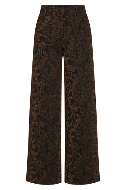 King Louie Federica Pants Star Jacquard Damen
