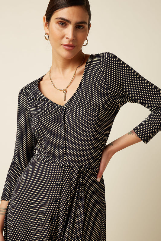 King Louie Erica Dress Piper Damen in Ink Blue