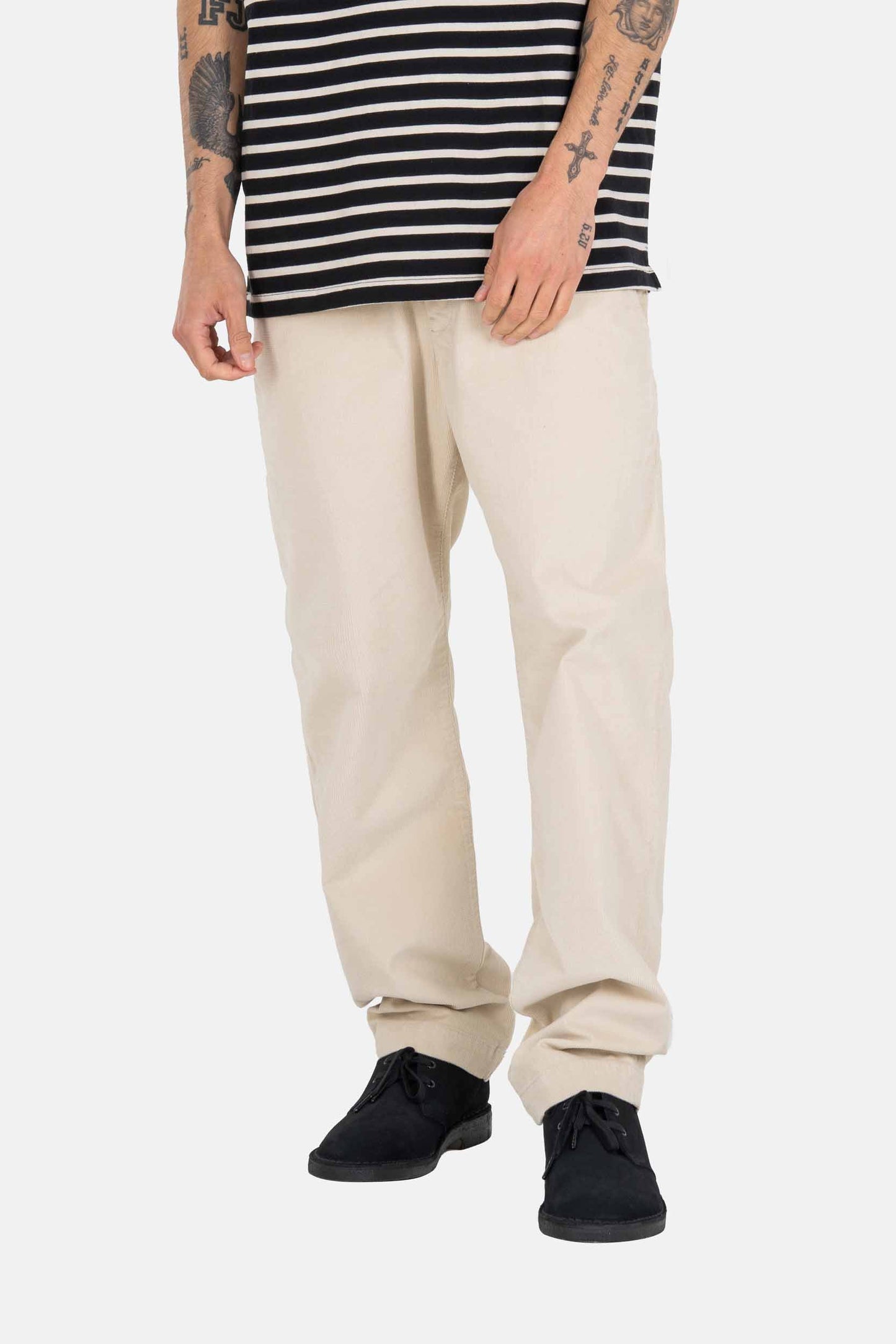 Reell Jeans Reflex Loose Chino FS25 in 264 Oatmeal Square Cord