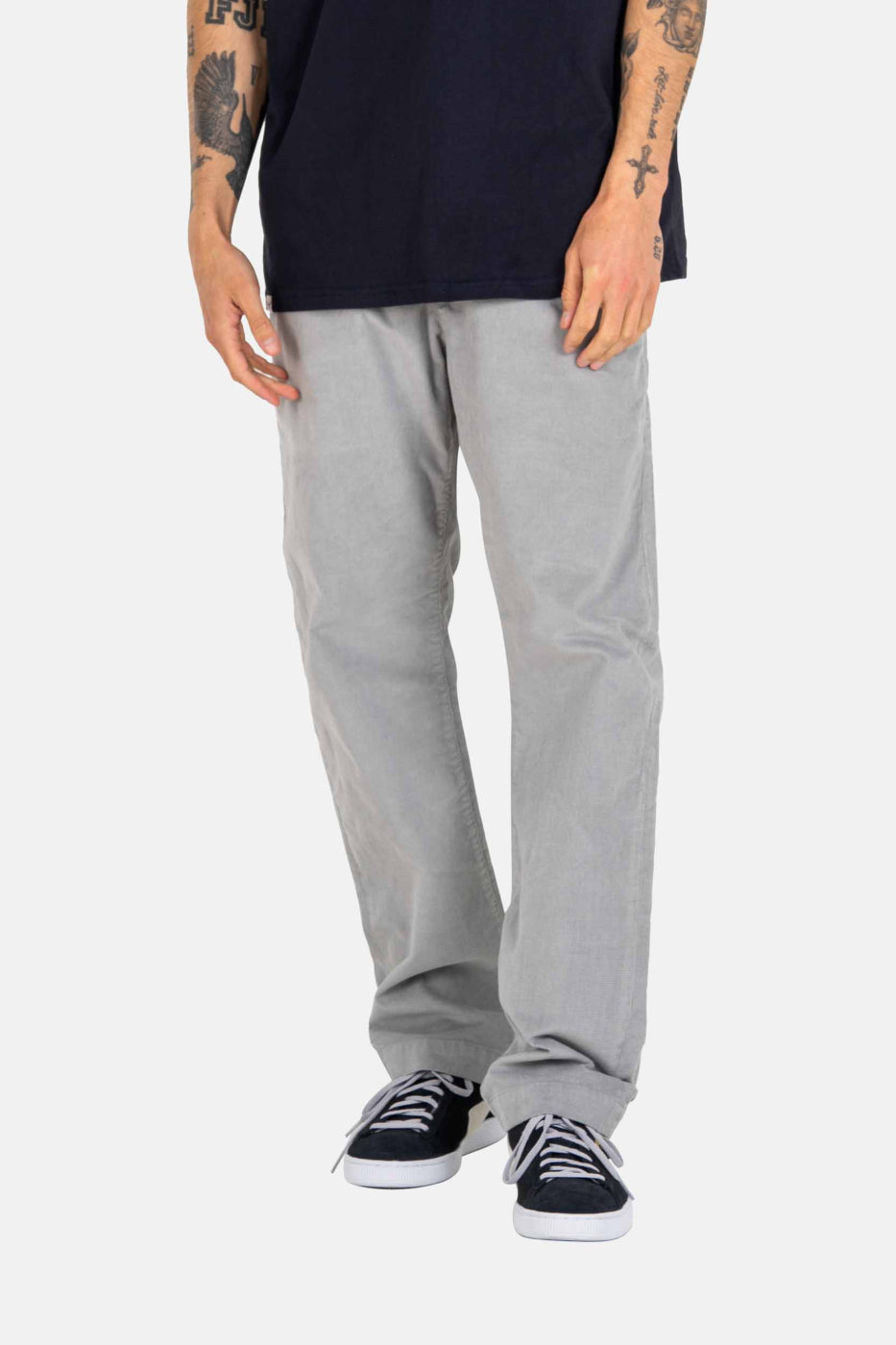 Reell Reflex Loose Chino Men Pants in Grey Square Cord