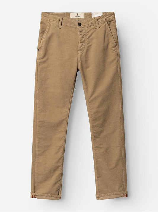 Blue de Genes paulo Ottawa Trousers in Sepia Tint Brown