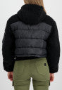 Alpha Industries Teddy Puffer Wmn in Schwarz