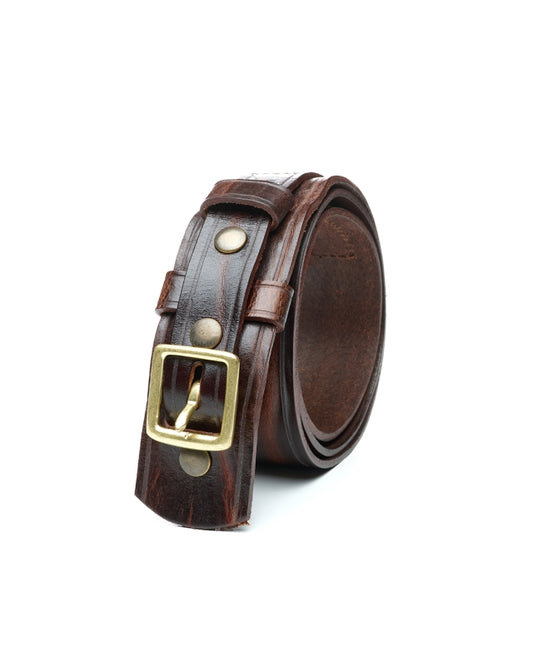Pike Brothers 1949 Western Belt cognac