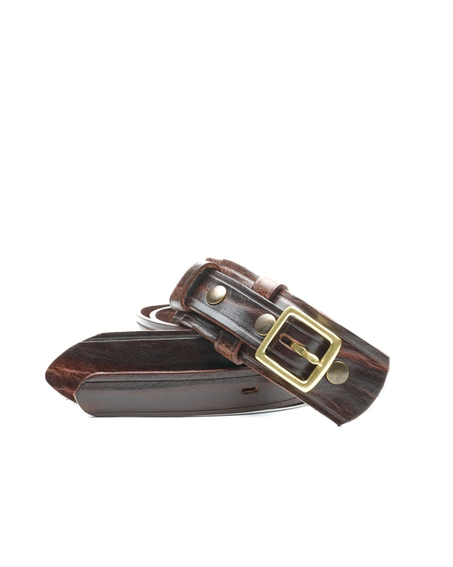 Pike Brothers 1949 Western Belt cognac